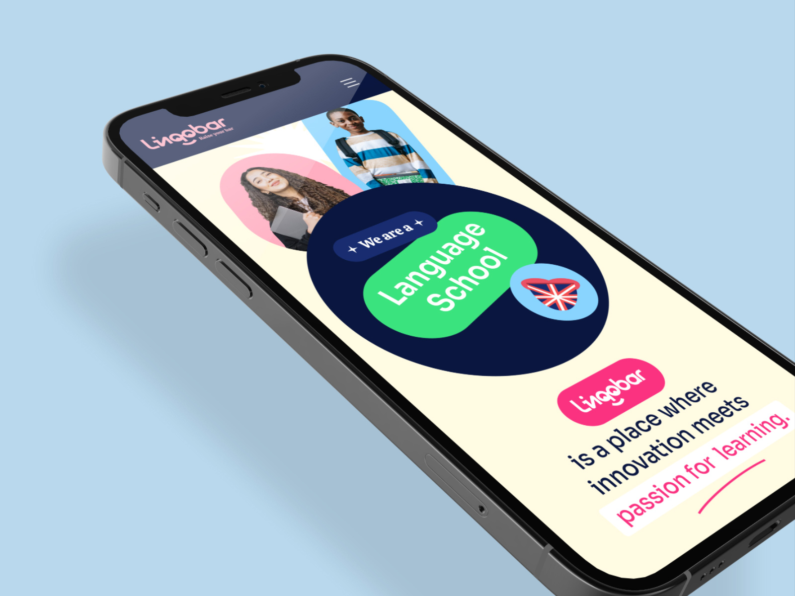 Lingobar - Branding, Website & Social Media 2d 3d animation branding design graphic design illustration logo mobile motion graphics ui ux vector website