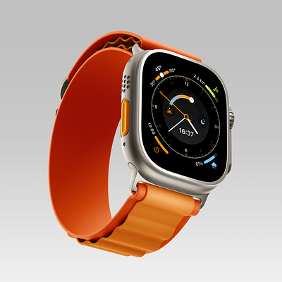 UI for Apple Watch Ultra apple ui watch watch ultra