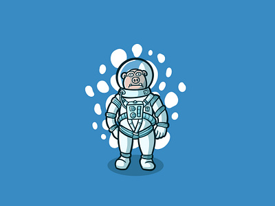 SPACE PIG astronaut cartoon cartoon character cartoon illustration cartooning character character art character artist character cartoon character design cosmic design humanoid illustration oink pig procreate spacecuit spaceman spacepig