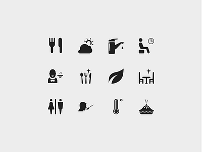 Restaurant icons hospitality icons icons pack iconset restaurant