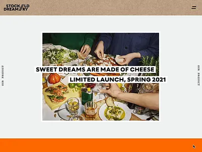 neue Radial in use — Stockeld Dreamery brand branding digital foundry identity identitydesign logo made in germany neue radial screen type typedesign typeface typography website wordmark