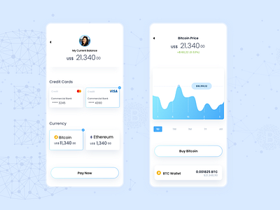 BTC | UX/UI Design app logo ui ux