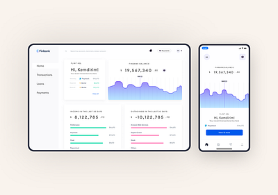 Banking dashboard Web & Mobile appdesign bank banking behance bhfyp dashboard design designinspiration dribbble finance fintech graphic design illustration inspiration stripe ui user experince ux vector wed design