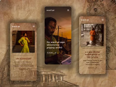 Anand sai illustration responsive design retro typography ui ux vintage webdesign webdevelopment