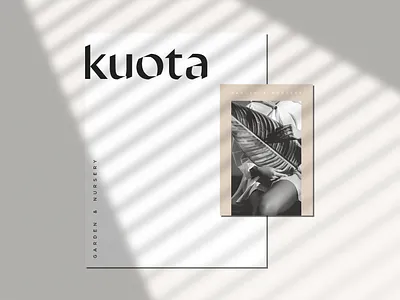 Kuota Stationary brand collateral brand design branding design flat logo minimal mockup print design typography