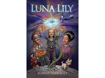LUNA LILY - a middle grade graphic novel author book branding cartoon character character design childrens book design fantasy graphicnovel illustration sciencefiction