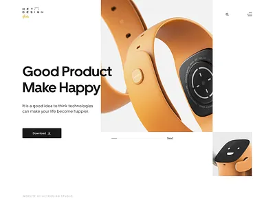 Product Homepage Design clean design homepage homepage design layout minimalist mockup page layout product product design product layout website design