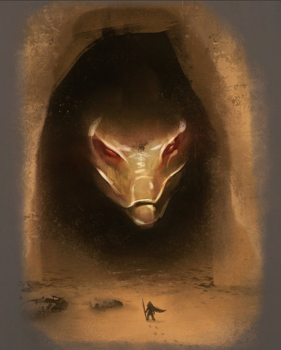 Messenger concept art digital art illustration
