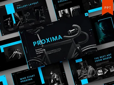 Proxima Multipurpose Template clean colorful company corporate google slides keynote modern multipurpose multipurpose template photography pitch deck portfolio powerpoint presentation studio template unique web design web development website