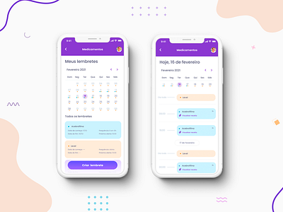 UI Design Medication Schedule Feature app application design feature figma flat flutter interface medicinal medicine schedule ui ui design uidesign ux uxdesign uxui