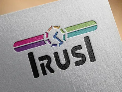 Trust logo design illustration logo