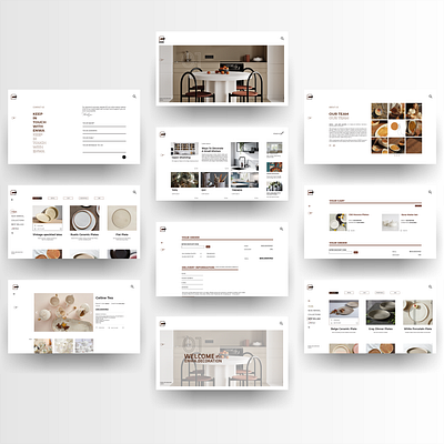 Enwa.decor design ui ui ux webdesign website