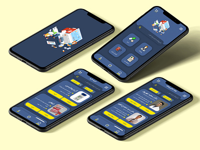 Doctor finder app design ui