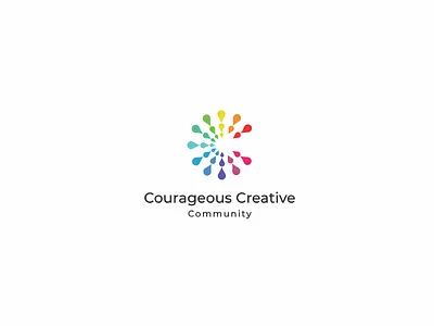 courageous creative community community logo