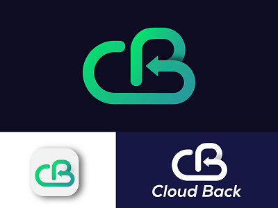 Cloud Back b arrow logo brand identity brand identity design c arrow logo cb arrow logo character cloud arrow logo cloud back latter logo logo mark logodesign minimalism minimalist