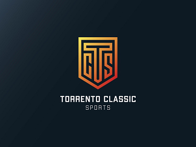 Torrento Classic Sports branding clean design colorful logo creative logo graphic design grid logo letter c letter s letter t lettermark logo brand mark logo branding design logo design minimalist logo monogram logo simple logo sports logo unique logo