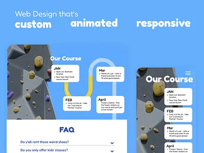 Climbing Gym 3d animation blender branding design graphic design illustration rock climbing ui