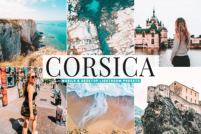 Free Corsica Mobile & Desktop Lightroom Presets branding design design art desktop design download dribbble dribbble best shot free freebie illustration lightroom presets mobile photography presets ui ux