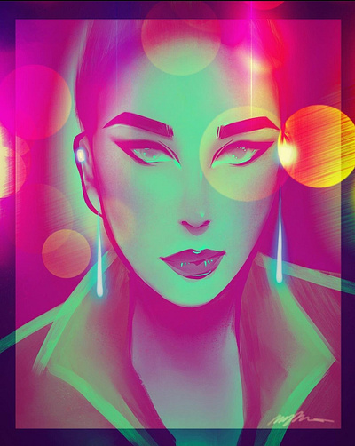 Her character concept art digital art digital portrait illustration procreate
