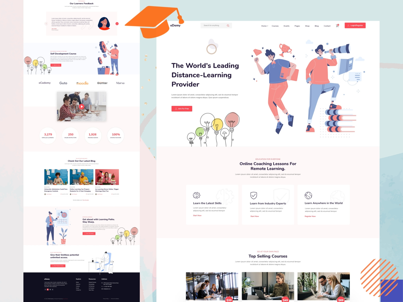 Example of Creative Website UX/UI Design