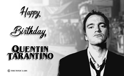 Quentin Tarantino 😊😊 branding design fathersday graphicdesign illustration photoshop poster design socialmedia ui ux vector