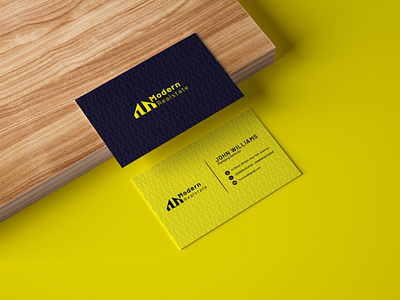 Modern Realstate BC design brand identity branding elegant logo maker modern real estate real estate branding real estate business card