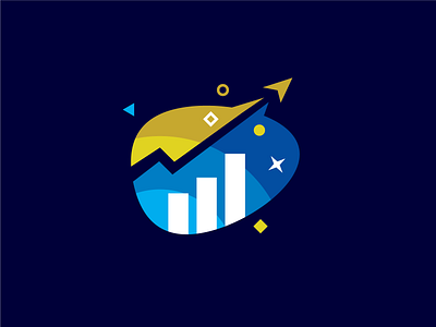PositiveBiz: Logo for a Financial. Marketing, Investment company app icon best logo designer branding conceptual logo creative logo financial logo flat growth logo investment logo logo logo design logo designer logo for sale logo inspirations logotype marketing logo meaningful logo minimal modern logo vector