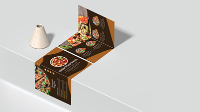 Restaurant brochure design bifold brochure design flyer designs illustration logo trifold brochure design