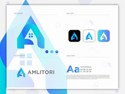 A logo a letter logo a logo a logo vector abstract logo brand identity flat logo gradient logo logo and branding logo design modern logo
