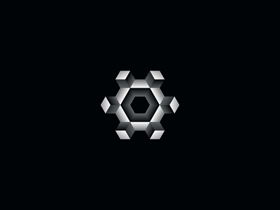 Abstract gear or tower logo abstract bastion branding castle design gear icon logo logodesign logotype minimal tower vector