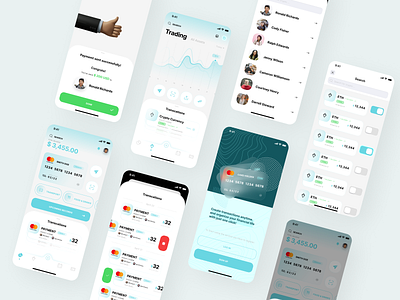 Quick showcase - E-Wallet App app dribbble ewallet figma ios sketch ui design ux design visual design walletapp xd