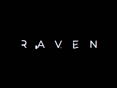 Raven - Logo Animation animation branding design graphic design logo typography