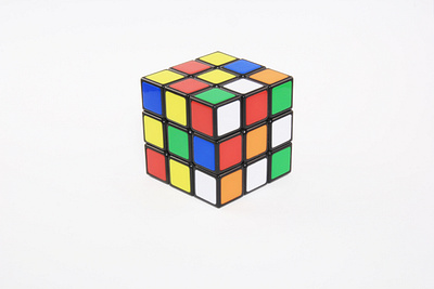 Packshot - Rubik's Cube canon packshot photo photography rubiks cube studios