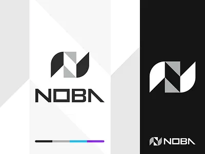 Noba Logo design 123456789 abcdefghijklmnopqrstuvwxyz alphabet logos brand identity app icon logo build building construction letter mark monogram logo logo design logo mark minimalist and modern logo modern company modern logo modern logo creation modern logo design free n noba studio symbol icon typography crypto