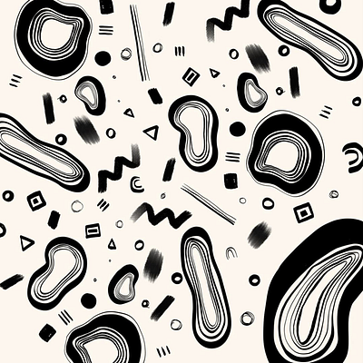 Jumping beans abstract art abstract design abstract illustration adobe fresco design graphic design illustration pattern design vector