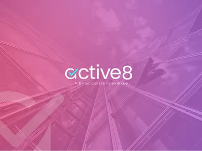 Logo for active8 creative done letter a logo letter art letter logo logo logodesign project right tick tick logo