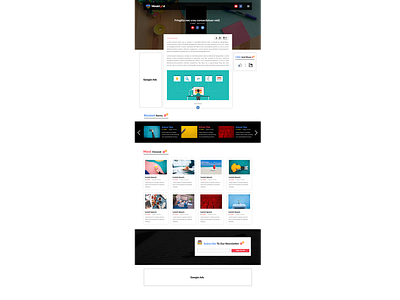 mindstood template category page design ui ux web