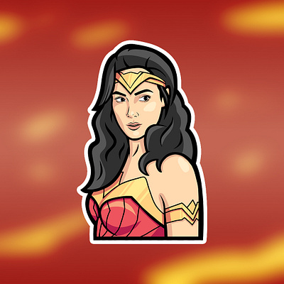 Wonder Woman adobe xd app design cinema app dc comics illustration illustrator logo movie movie app movieapp typography ui ux