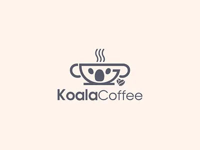 Koala Coffee branding coffee coffeelogo colors design flat icon koala koala bear koalalogo logo logodesigner minimal minimalistlogo trendinglogo vector