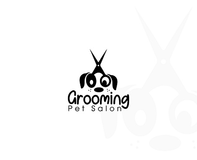 Grooming branding dog dogloog flat grooming groominglogo icon logo logo design logodesign logodesigner minimal minimalistlogo petlogo petsalonlogo salonlogo vector