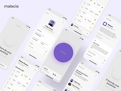 Malacia App aplicativo app design mobile ui ui uidesign