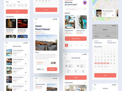 Hotel Booking Mobile App app app design booking booking app booking system design devignedge hotel hotel app hotel booking hotel booking app mhmanik02 mobile app mobile app design mobile apps mobile ui rent rental rental app ui