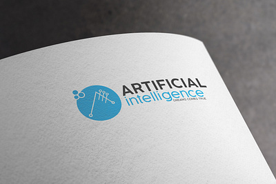 Artificial intelligence Logo ai logo bg logo design branding business logo design firm logo illustration logo logo design logodesign restaurant logo