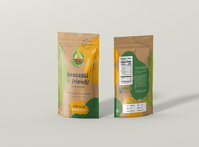 Seed Pouch illustration label design label packaging organic packaging packaging design seeds