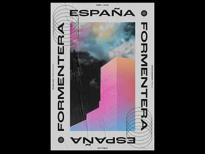 NNPS 16 Poster Design art circle color colorful creative design editorial experiment exploration geometric gradient minimal new normal pastel poster print rectangle shape shapes