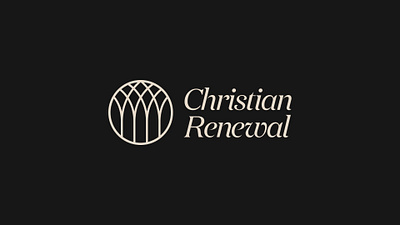 Christian Renewal branding church design graphic design hilton head logo type typography window