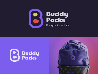 Buddy Packs — Day 2 brand brand design brand identity branding design designs icon lettermark letters logo logo design logo design branding logo designer logo mark logodesign logotype mockup mockup design portfolio typography