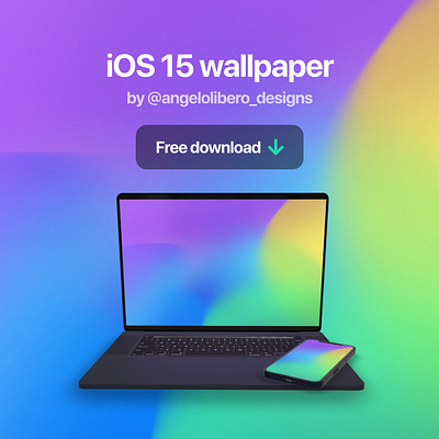 iOS 15 Wallpapers - FREE DOWNLOAD imac ios15 iphone laptop macbook wallpaper wallpapers