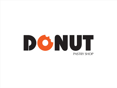 donut pastry shop branding design icon illustration illustrator logo logo design vector