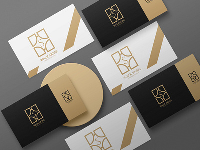 Walk Skins - Logo and business card design branding business card design company brand logo company branding company logo design logo logo design logo design branding logo designer logodesign logos logostrength mahabub alom mahabub alom masud mahabub alom masud designer masud hossen